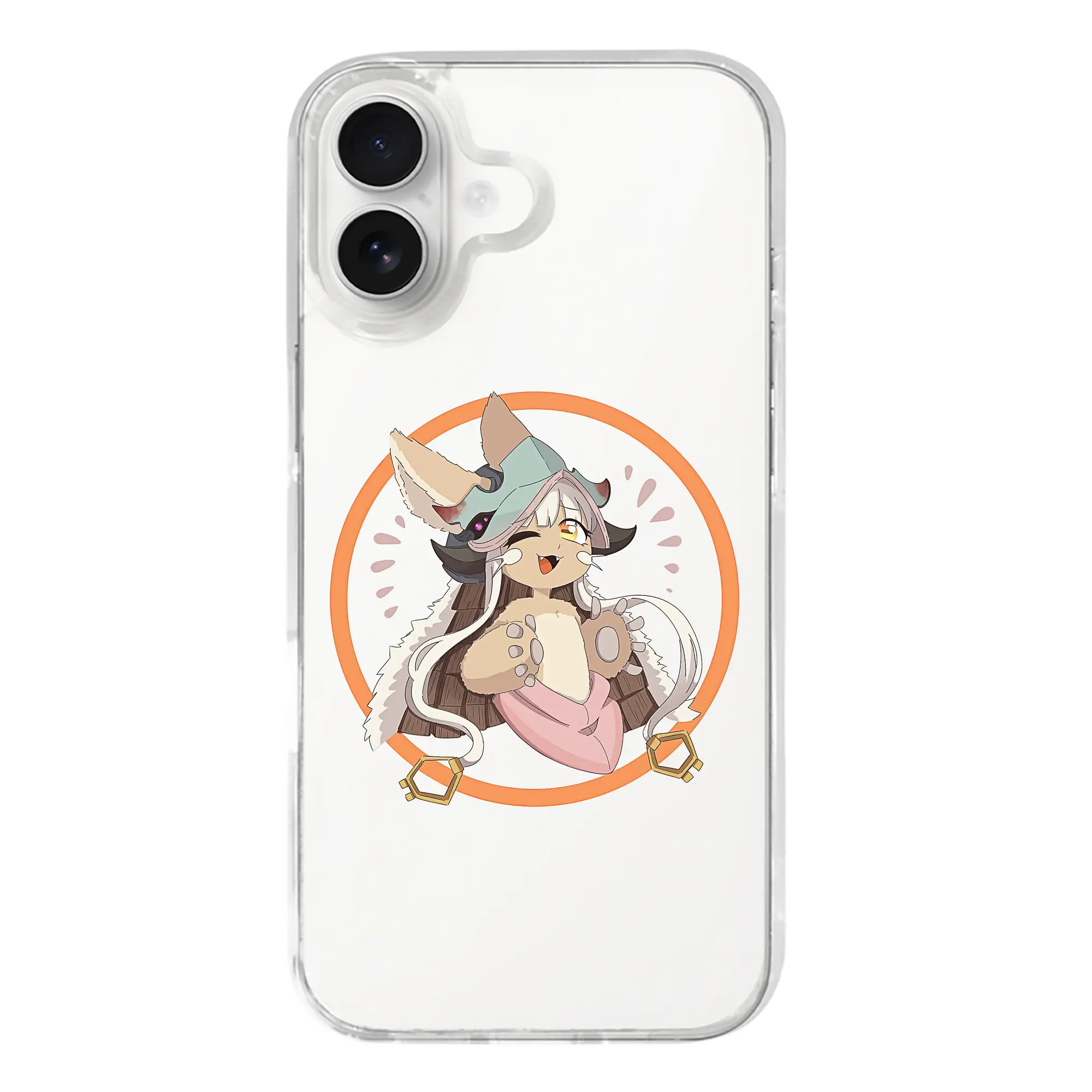 メイドインアビス グッズ,ナナチ - iPhone 17シリーズ 透明スマホケース – 薄型・耐衝撃・精密フィット保護カバー